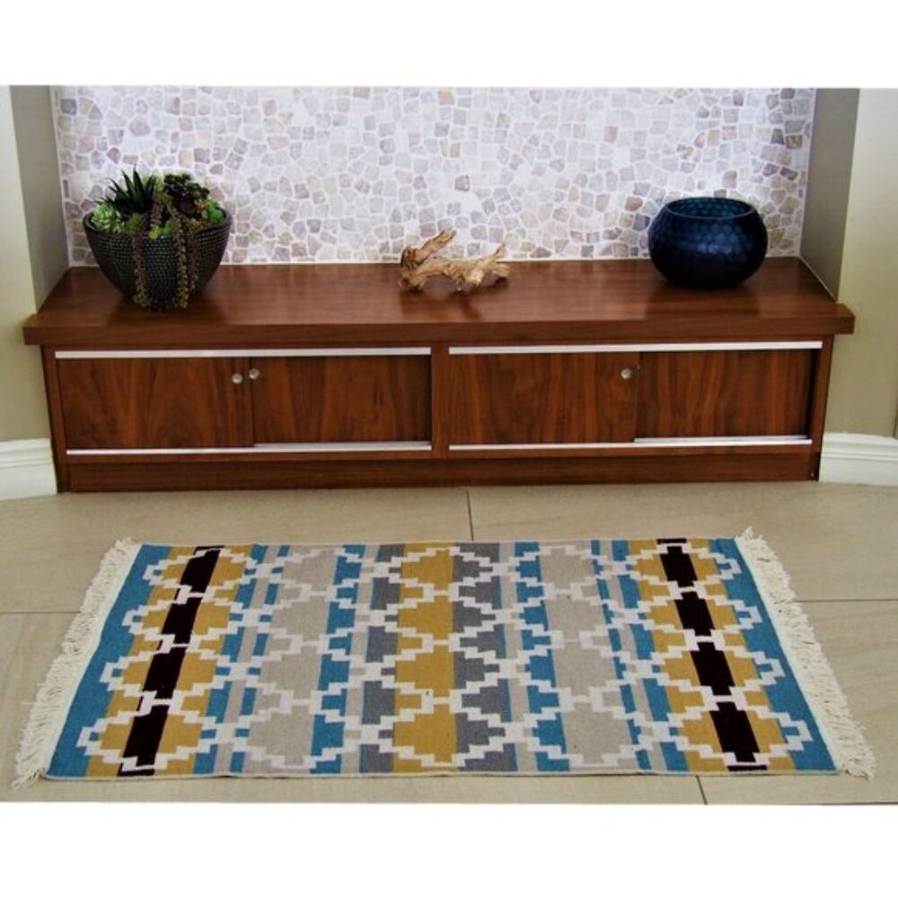 Reversible Turkish Accent Rug - 48" x 32"